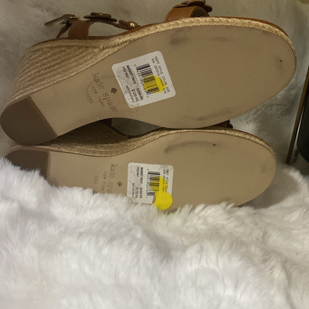 Kate Spade wedges size 10 - Picture 2 of 5